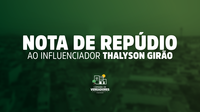 Câmara de Vereadores de Santa Cruz do Capibaribe apresenta Voto de Repúdio ao posicionamento do influenciador Thalyson Girão