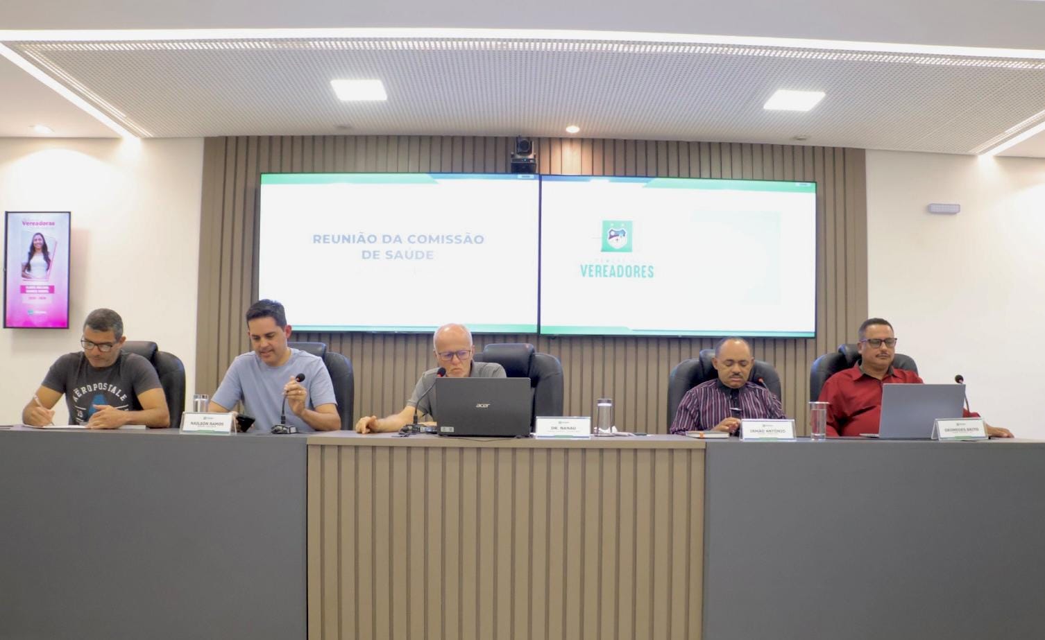 Comissões de Saúde e de Educação e Cultura da Câmara de Vereadores de Santa Cruz do Capibaribe iniciam atividades