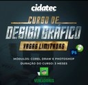 Curso de Design Gráfico do CIDATEC abre inscrições
